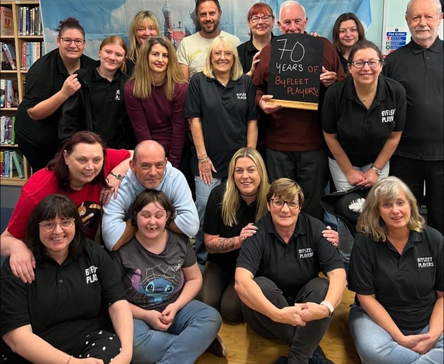 Byfleet Players make giant statement with milestone panto