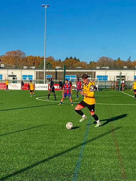 Freddie Greenstreet scored Woking's equaliser (Photo: Holly Porter)