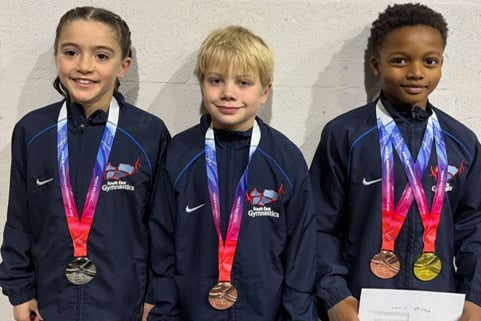 Woking Gymnastics Club achieved their most successful elite grades results (Photo: Woking Gymnastics Club)