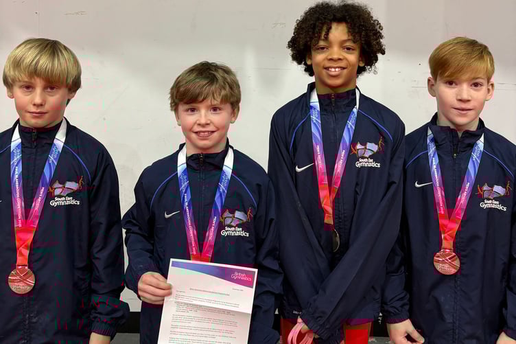 Woking Gymnastics Club achieved their most successful elite grades results (Photo: Woking Gymnastics Club)