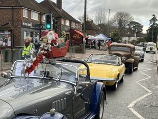 Horsell turns out for Christmas market