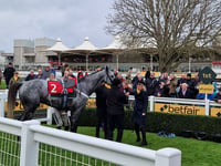 No Drama This End wins Betfair Winter Novices' Hurdle at Sandown Park