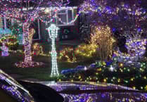 Bramble Way's Christmas lights brighten community in aid of cancer charity
