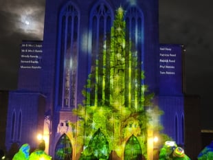 Families remember loved ones at hospice cathedral service