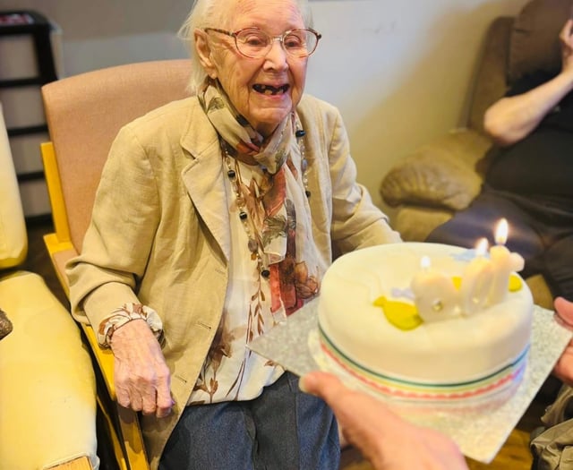 Woking's wonder woman, Joan Clark, turns 106
