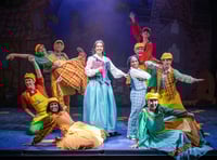 Pantomime fun with Beauty and The Beast at Yvonne Arnaud Theatre