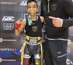 Woking boxing prodigy Ayub Mumin avenges loss with rematch victory