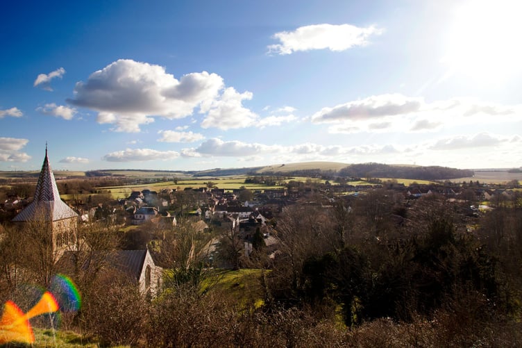 The picturesque village of East Meon.