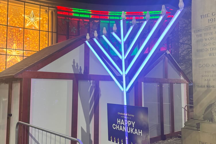 Chanukah Jubilee Square Woking