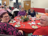 Christmas lunch raises funds to help needy