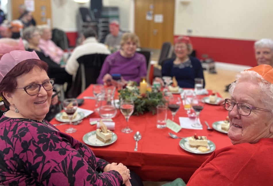 Christmas lunch raises funds to help needy
