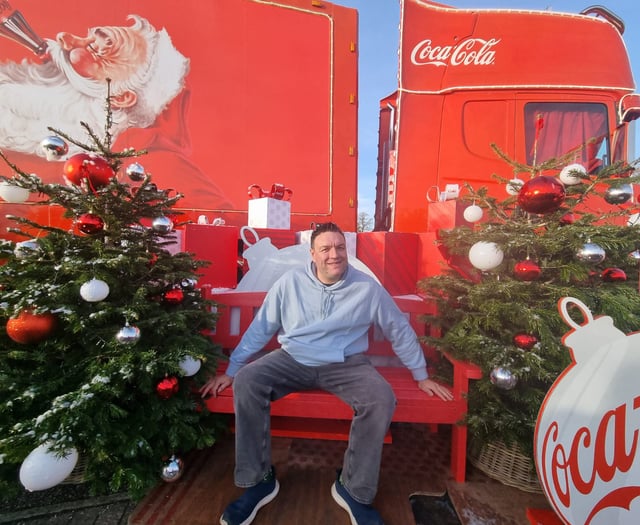 Carols, panto and the Coca-Cola truck comes to town