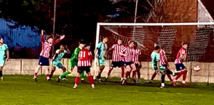 Third time lucky from corner as second-placed Knaphill win again