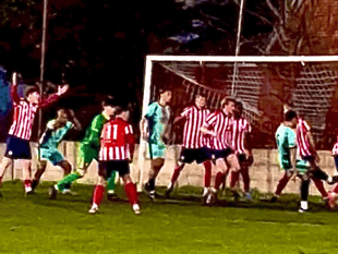 Third time lucky from corner as second-placed Knaphill win again