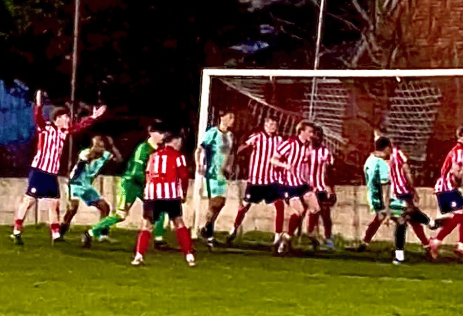 Third time lucky from corner as second-placed Knaphill win again