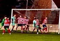 Third time lucky from corner as second-placed Knaphill win again