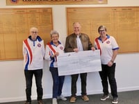 Members of bowling club help out Friends