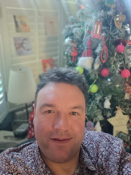 Jon Andrews at Christmas