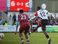 Late goal not enough as Cards' unbeaten run is ended by Scunthorpe