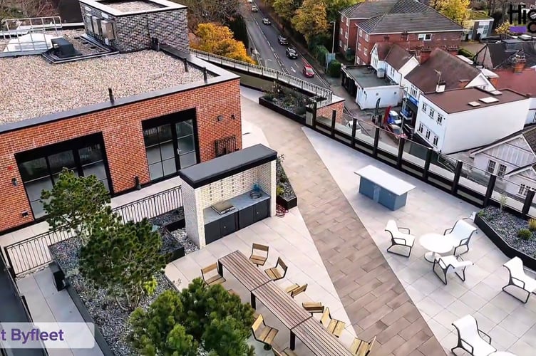 Botanical Place West Byfleet Roof Terrace