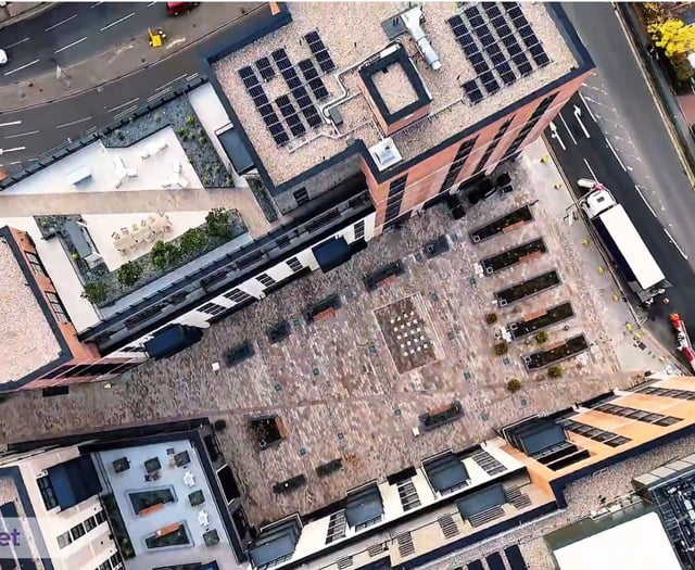 Drone footage shows Sheer scale of West Byfleet redevelopment