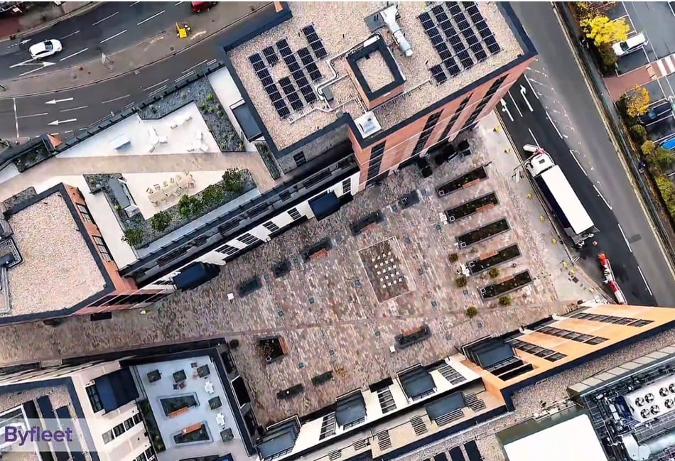 Drone footage shows Sheer scale of West Byfleet redevelopment