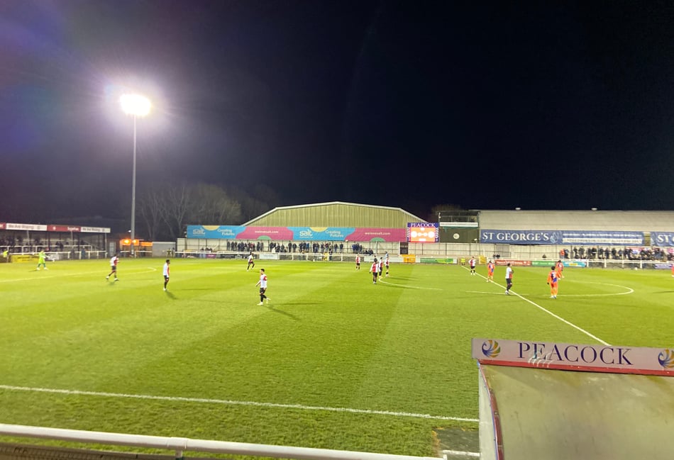 Woking end 2025 with narrow defeat at home to Braintree Town