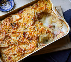 Making the most of celeriac for a winter gratin