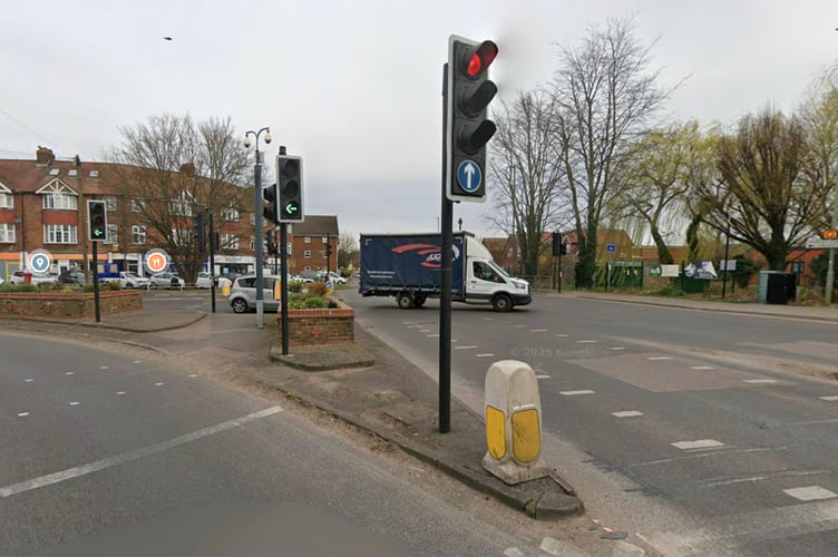Chertsey Road Junction Addlestone