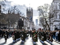 Gordon's School stops Whitehall traffic 