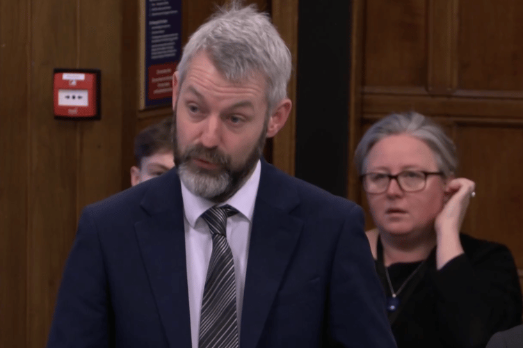 Woking MP Will Forster during the Local Authority Children’s Services in Parliament on January 28, 2025.