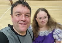 They're behind you! How we said goodbye to January and our panto