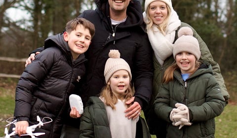 Dad’s ‘dehydration’ collapse was brain tumour