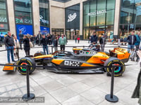 McLaren celebrate title triumphs in town centre