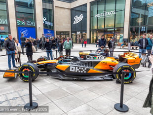McLaren celebrate title triumphs in town centre