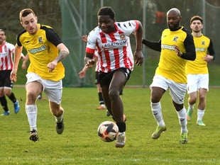 Nine-man Guildford City slip to narrow defeat against Abbey Rangers