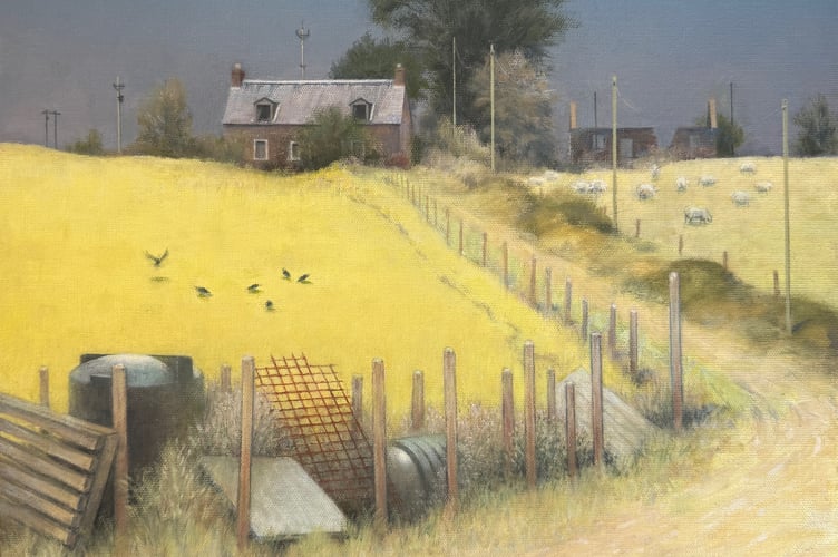 Stuart Reid: Abandoned Cottage Balloch