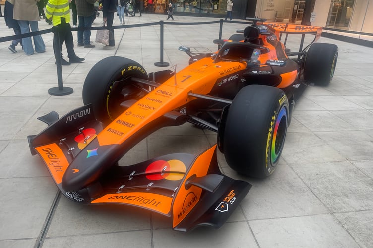 Mclaren F1 winning car