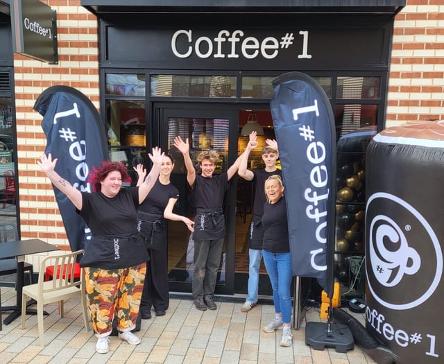 Wake up and smell the Coffee#1 as chain opens in West Byfleet