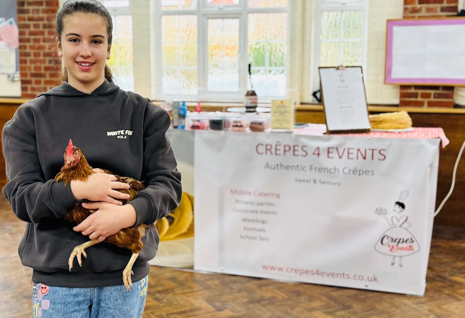 Juliet brings community together over pancakes