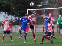 Ten-man Sheerwater slip to defeat at Camberley Town