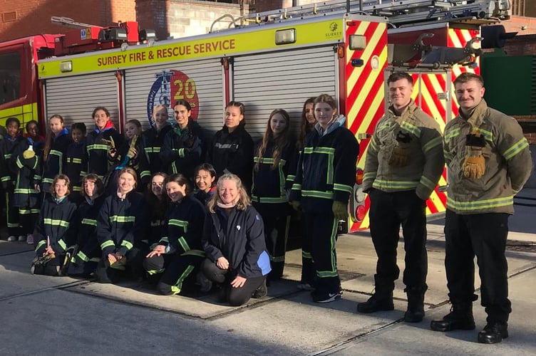 Photo Five Option - 6th Woking Rangers Firestation Trip - Group two