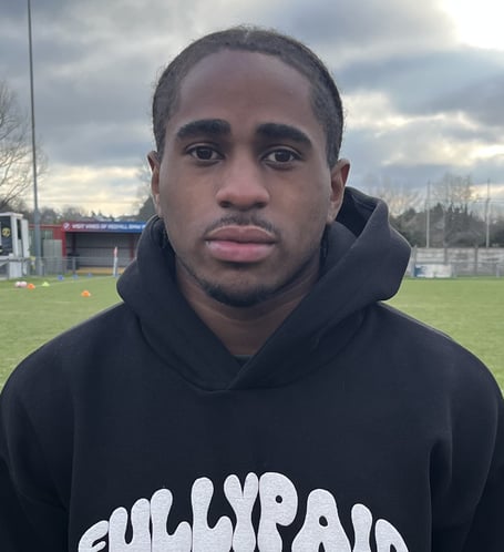 Tyrese Agbontaen was Guildford City's man-of-the-match (Photo: Guildford City FC)