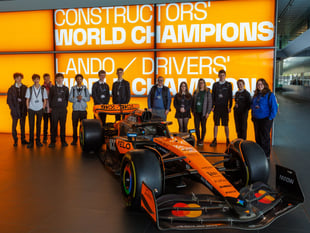 McLaren opens materials lab for future engineers