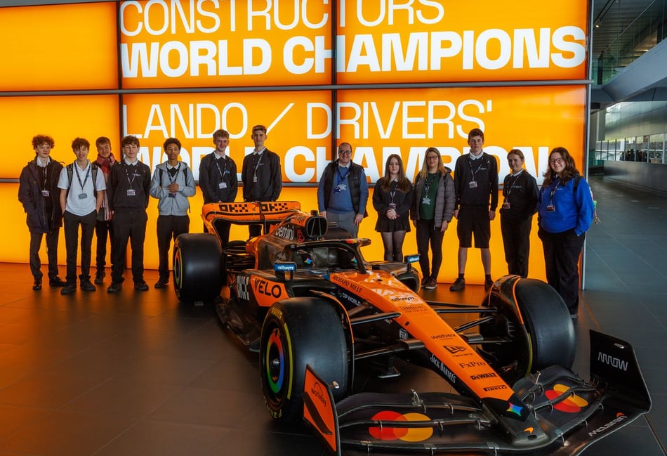 McLaren opens materials lab for future engineers