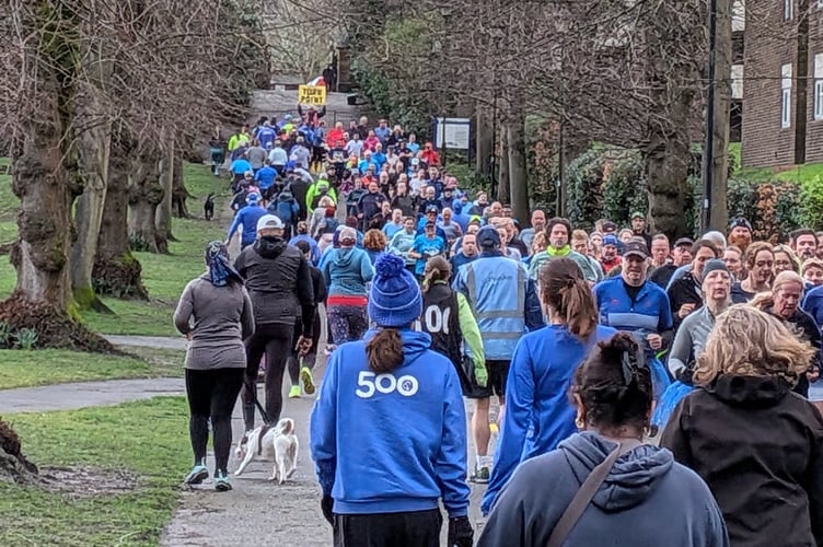 WNM Parkrun Woking enroute