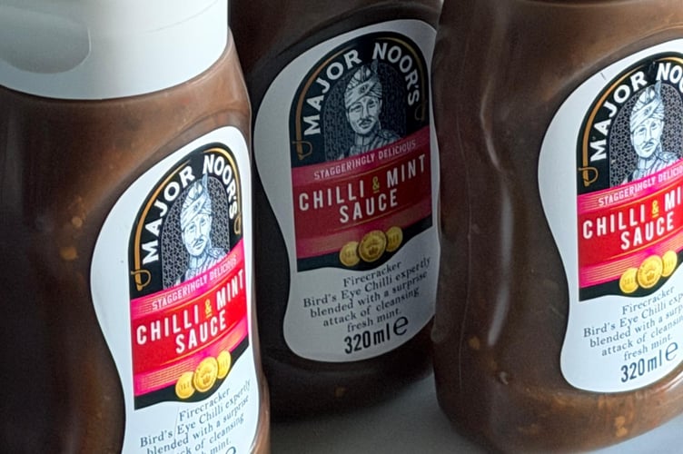 Major Noors chilli mint sauce