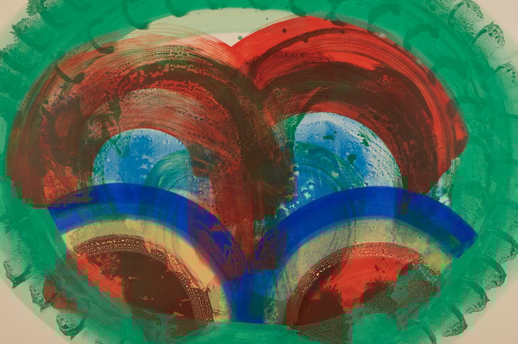 Howard Hodgkin Red Palm