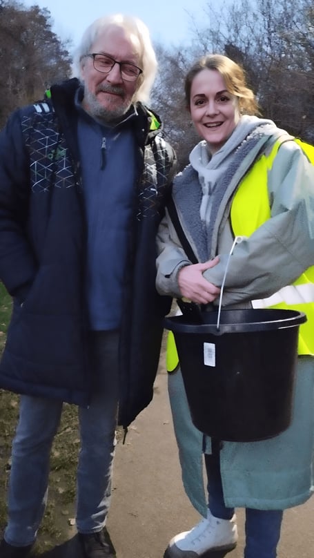 Bob Challoner and Maz Puchalski (Photo by Royer Slater)