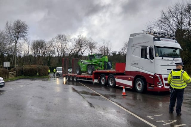 Surrey Police road stop